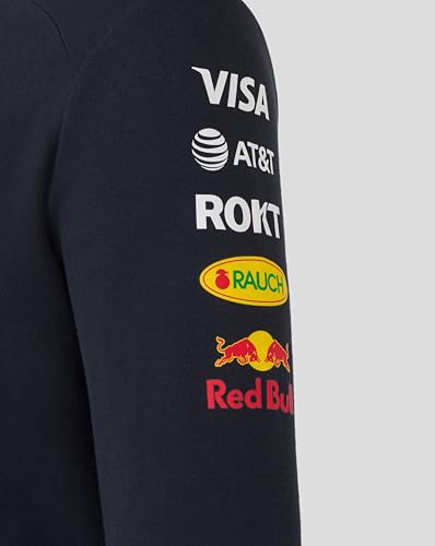 Castore Red Bull Racing F1 2025 Team Full Zip Hoodie Large