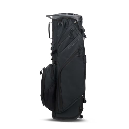 OGIO Golf Woode Hybrid Stand Bag Black - 8-Way Top, Drop Top Technology