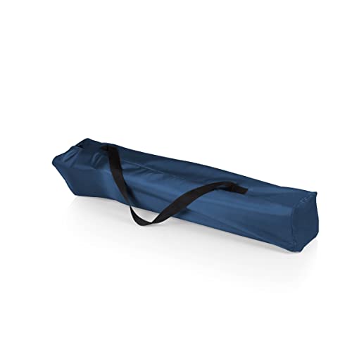 Navy Blue Outlander XL Heavy Duty Folding Camping Chair with Cooler & Cup Holder, 400 lb Capacity
