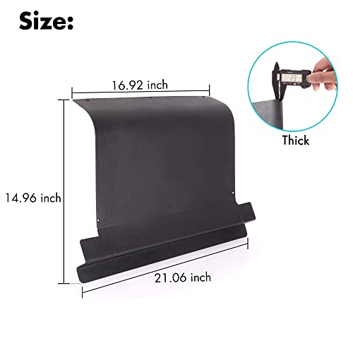 Golf Cart Access Panel Cover for EZGO TXT & Medalist 1994-2013 - Black Plastic Replacement