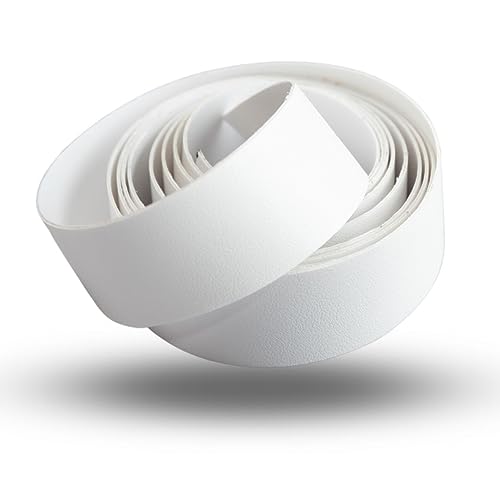 Pickleball Paddle Edge Guard Tape - White, Standard Width, No Wrinkles, 64-inch Roll