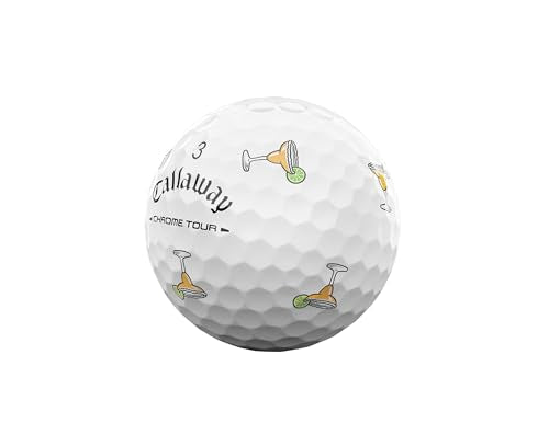 Callaway Chrome Tour 2026 Golf Balls - Truvis Cocktails, One Dozen