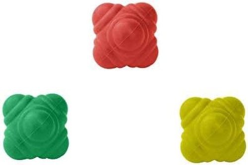 GSi Bounce Reaction Balls - Enhance Agility & Reflexes for Speed Training | 72 mm Size