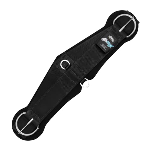 Weaver Equine 30-Inch AirFlex Roper Cinch with Anti-Slip Nylon Webbing – Western Horse Tack