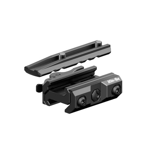 Quick Detach Mount for Optics - 1.5 Inch Height, Military-Grade Aluminum