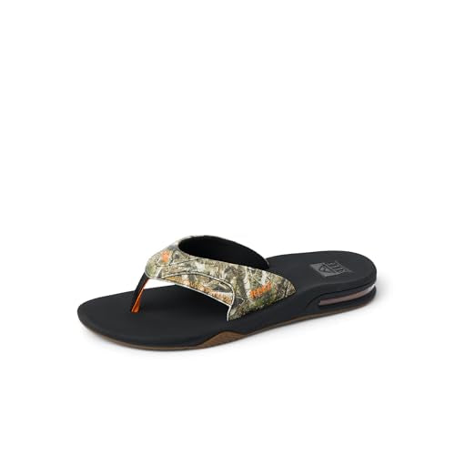 Mens Reef Fanning Sandals - Tree Camo, Water-Friendly, Arch Support