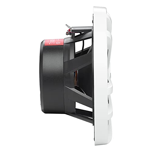 Marine 6.5 Inch Two-Way Waterproof Speaker - White, 60W RMS