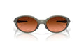 Men's Rectangular Sunglasses with Prizm Bronze Lenses - Matte Olive Ink, 58mm