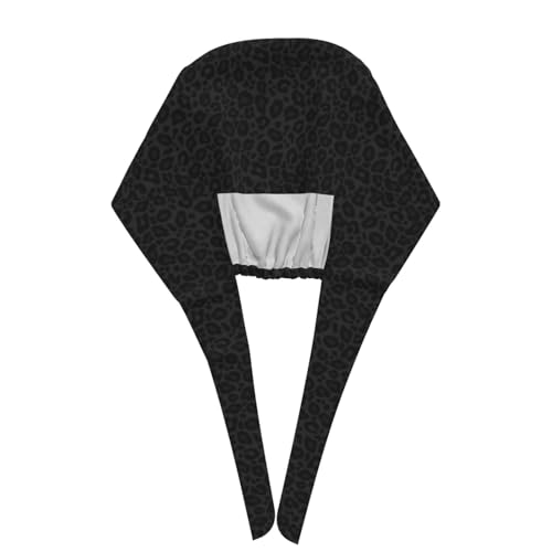 Working Cap Women Men Bandage Tie Hats Scrub Nursing Doctor Surgeon Black 21