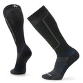 Men's Ski Targeted Cushion Over Calf Wool Socks - Large Black
