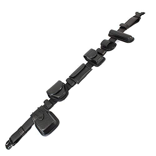 LytHarvest Medium 8-in-1 Police Duty Belt Kit with Pouches - Law Enforcement Utility Belt