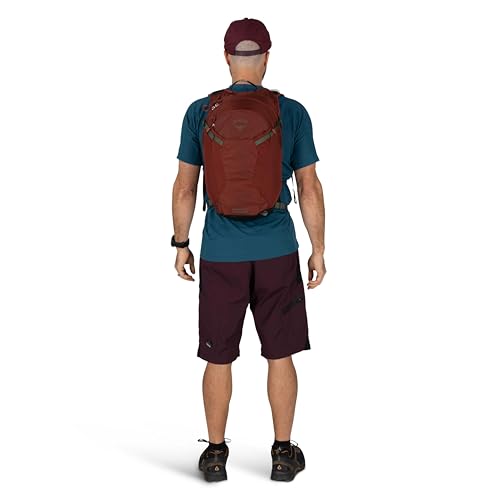 Osprey Sportlite 20L Lightweight Hiking Backpack with Hydraulics Reservoir for Men and Women, Acorn/Bonsai