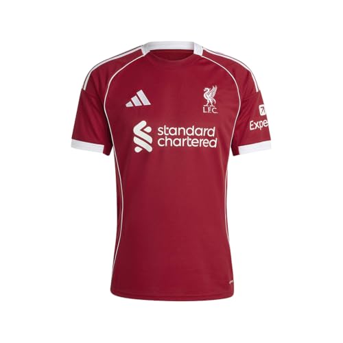 Adidas Liverpool FC Men’s Home Soccer Jersey 2526 Red Large - Fan Apparel