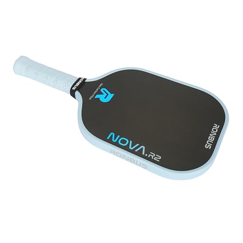Ronbus R2 Nova Pickleball Paddle - T700 Carbon Fiber, 16mm Core, Extra-Long Handle
