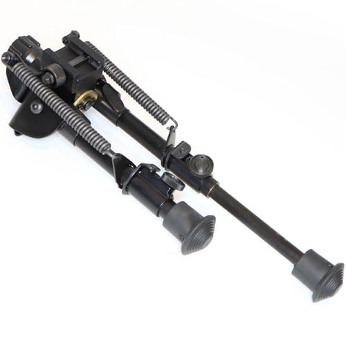 Harris Bipod S-BRP Picatinny Rail Mount 6-9 Inches Black - Rifle Stabilizer