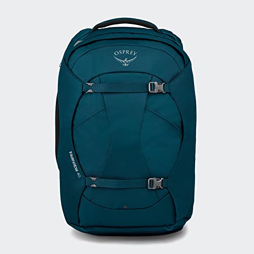Travel Backpack for Women 40L Night Jungle Blue - Lightweight & Durable