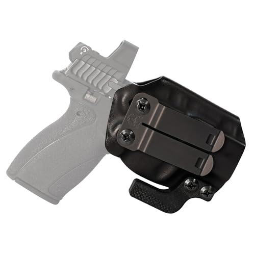 CYA Supply Co. Micro Ridge IWB Holster for Smith & Wesson Bodyguard 2.0 - Right, Black - Made in USA