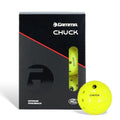 Gamma Chuck Outdoor Pickleballs Set - 6 Pack, USA Approved, Durable All-Weather Design