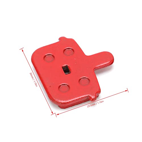 Resin Semi-Metal Brake Pads Replacement for Electric Vehicles 8PCS