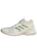 adidas Women's Crazyflight 6 Mid Indoor Sports Shoes Off White Gold 8.5