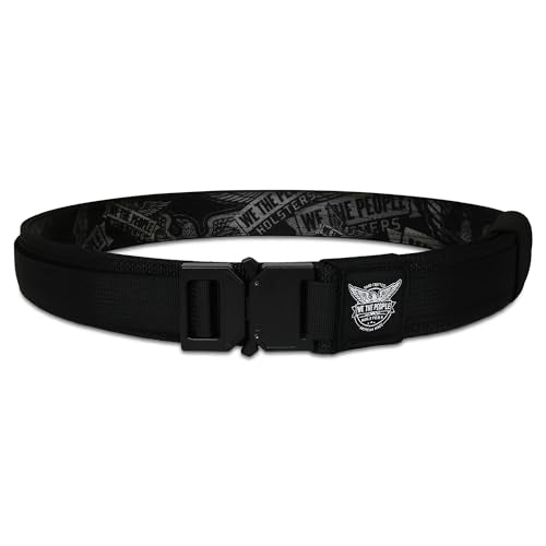 We The People Holsters Tactical Gun Belt with Talon Buckle - Concealed Carry, Size L (36-40")