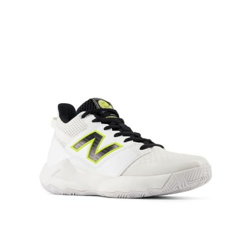 New Balance Kids Coco Cg2 Tennis Shoes 2.5 Wide White Black