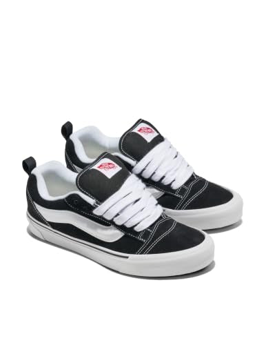 Vans Knu Skool Retro Low-Top Sneakers Women 8.5 / Men 7 Black & White
