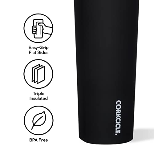 Corkcicle Sport Canteen 20oz Water Bottle Pink Hydrangea - Insulated & Leakproof