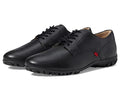 Women's Pacific Golf Shoes Black Grainy - Handcrafted Leather Performance Footwear