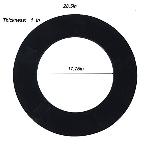 5Pcs Dart Board Wall Protector Cork Backboard Wall Surround for Indoor Games