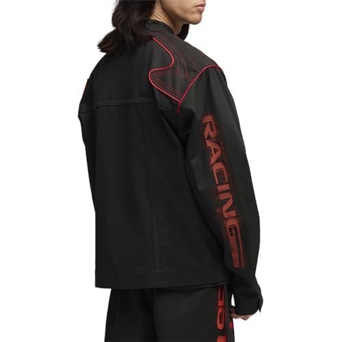 PUMA Mens Formula 1 Racing Jacket Large Black - Motorsport Outerwear
