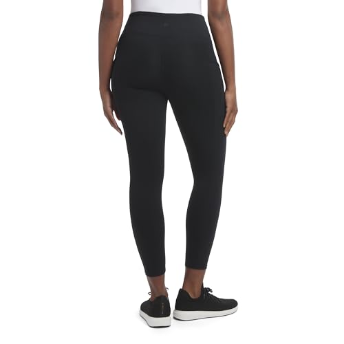X-Small Women's Performance Pocket Ankle Leggings - Black Salt