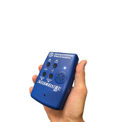 Shot Timer Bluetooth ProTimerBT for Shooting Range Practice - Blue