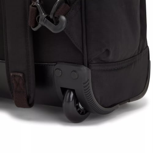 Kipling Women's Gaze Large Rolling Backpack - True Black, 8.25 x 17.25 x 12.25 inches