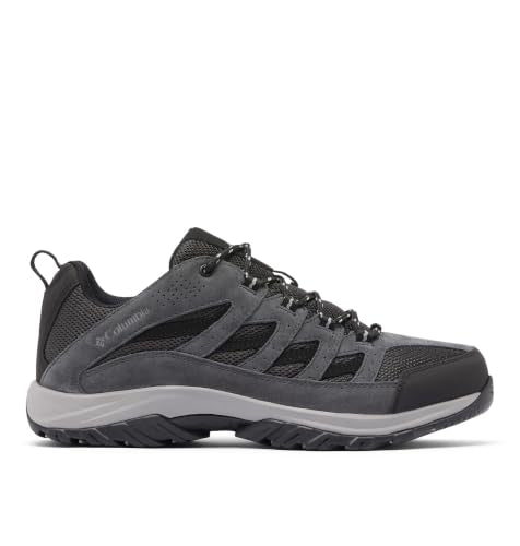 Columbia Men’s Crestwood Hiking Boots Shark/Columbia Grey 12 US Lightweight Trail Shoes