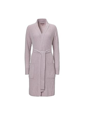 Cozychic Lite Ribbed Robe for Women - Small-Medium Pink