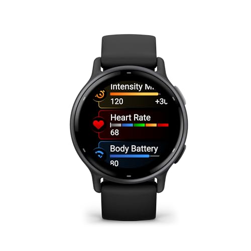Garmin vívoactive 5 GPS Smartwatch Slate - 42mm Fitness Tracker & Health Monitor