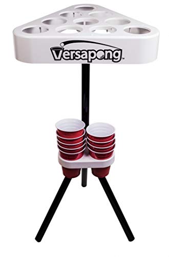 Portable Beer Pong Table with Carry Case & Balls - Versatile Tailgate Game