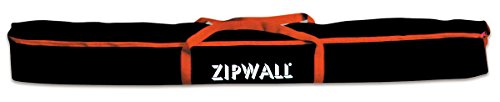 ZipWall CB1 Heavy Duty Carry Bag for 12' & 20' ZipWall Poles, 5' Long, Black