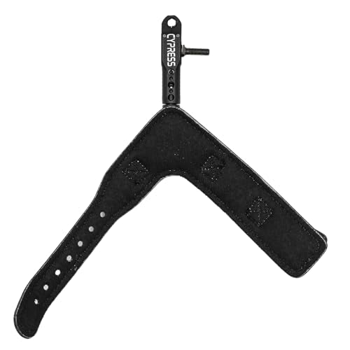 Archery Release Buckle Strap - Caliper Style Double Jaw Adjustable