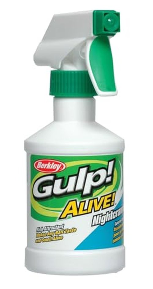 Berkley Gulp! Alive! Fishing Bait Attractant, Crawfish, 8 oz spray bottle