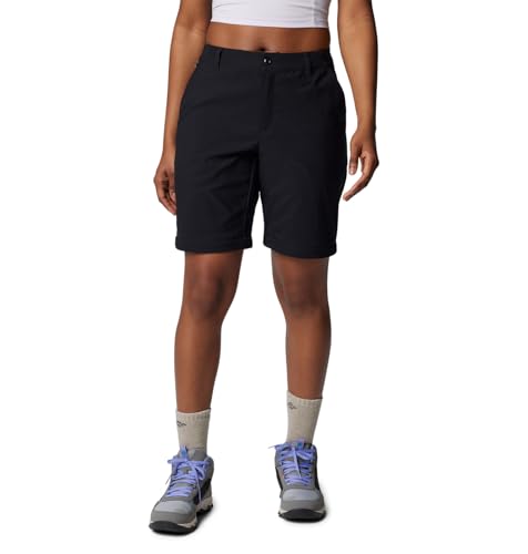 Columbia Women's Leslie Falls Convertible Hiking Pants - 6 Long Black