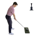 Golf Hitting Strip 10x24 Inch Practice Turf with Tee Insert - Realistic Fairway Feedback