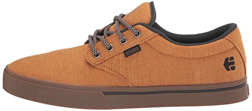 Etnies Jameson 2 Eco Skate Shoe, Brown/Navy/Gum - Sustainable, Comfortable, and Durable Footwear