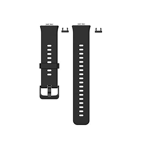 Adjustable Silicone Watch Strap for Huawei Watch Fit - Black, Grey, White