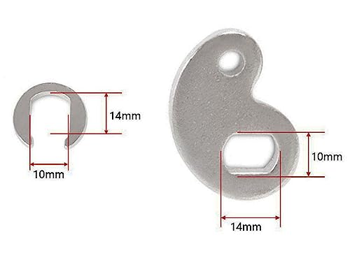 Universal Torque Arm Conversion Kit for 14mm Electric Bike Hub Motors - 2 Sets