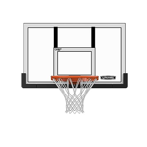 Lifetime 48-Inch Shatterproof Basketball Backboard & Pro Rim Combo