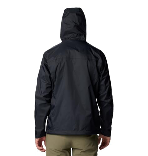 Columbia Men's Watertight II Rain Jacket - Medium Black