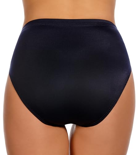 Miraclesuit Women's High Waist Slimming Swim Bottoms - Black, Size 12