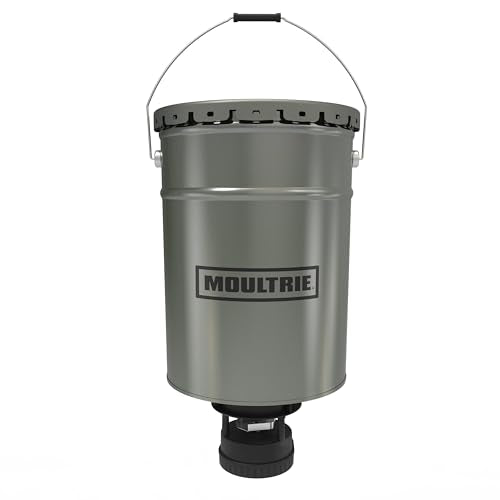 All-in-One Hanging Deer Feeder 40 Lb with Bluetooth App Control